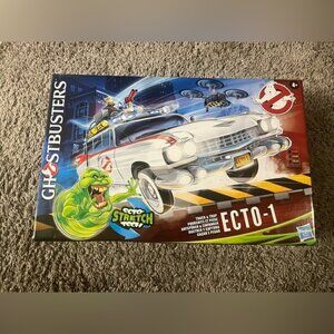 Ghostbusters ECTO-1 Stretch Tech Slimer Track & Trap Frozen Empire Hasbro